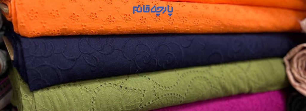 پارچه حریر در رنگ های مختلف