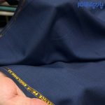پارچه مردانه فاستونی مطهری فیلافیل سرمه ای روشن ۴۵ :۵۵ درصد پشم و ترویرا