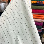 پارچه بهاره و تابستانه کتان نخ طرحدار 2
