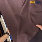 پارچه پاییزه و زمستانه سوئیت جیر رنگ قهوه ای عرض ۱۵۰