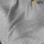 پارچه پاییزه و زمستانه شانل پشمی سفارشی رنگ طوسی نقره ای