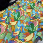پارچه بهاره و تابستانه وال طرحدار کره طرح رنگي رنگي