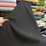 لینن طرحدار طرح از خود راه راه رنگ مشکی