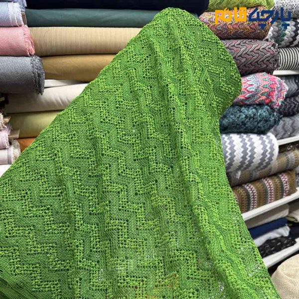 میسونی بهاره ایتالیایی طرح برجسته رنگ سبز خاص سفید