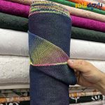 جین طرح دار رنگی دو رو
